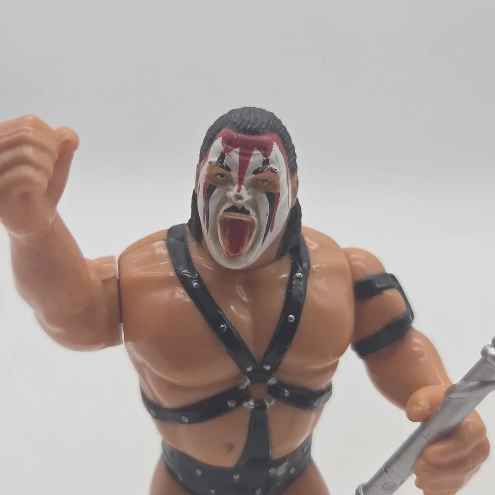Vintage 1990 Titan Sports Hasbro Demolition Smash Figure Wrestling W/ Weapon